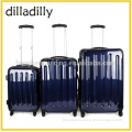 new design abs pc trolley luggage set